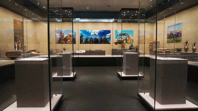  The Exhibition of the prairie cultural relics and Folkloric Lifestyle