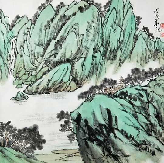  Exhibition|Celebration to the 70th anniversary of the Founding of the People's Republic of China ————The First Buddhist Calligraphy and Painting Exhibition in Huaihai Economic Zone