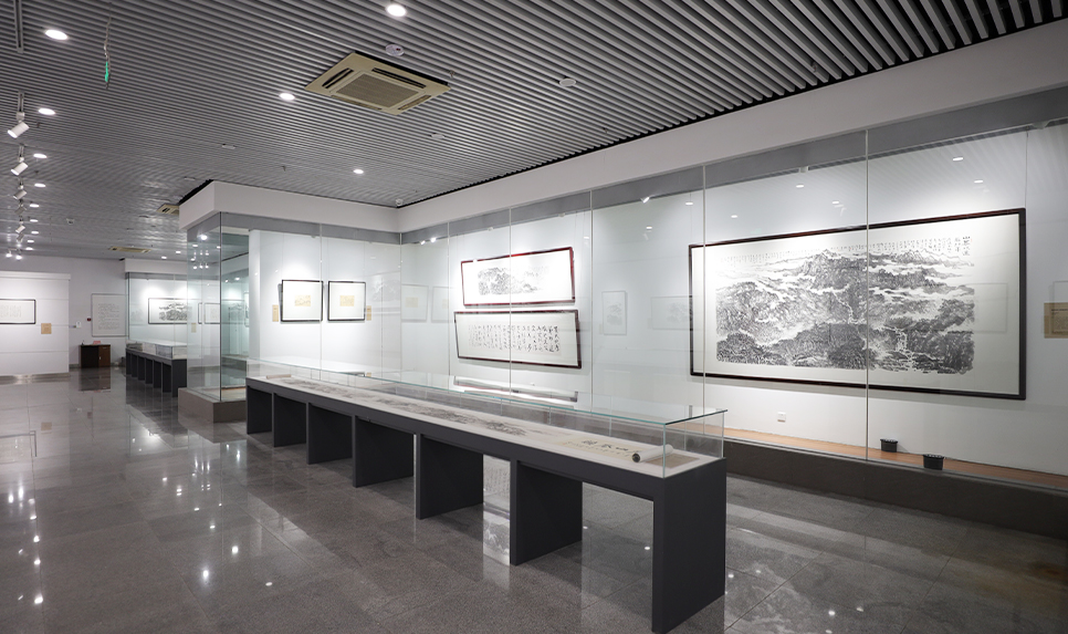  Basic display of Chengdali Art Museum